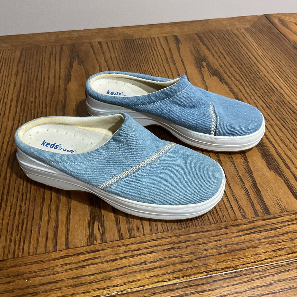 Keds Blue Casual Slip-On Shoes